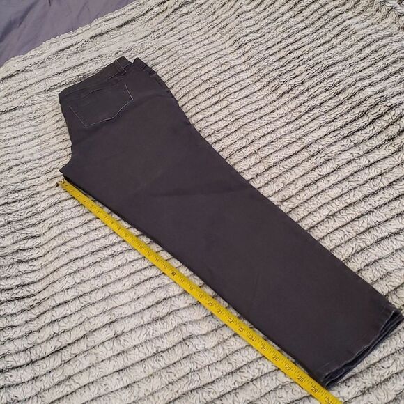 Ecru grayish black "morrison leather look jeans" size 10 - Picture 8 of 8